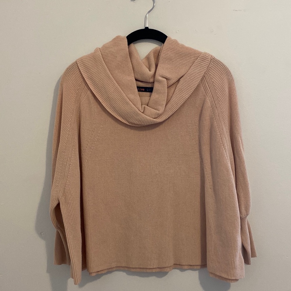 Perppermayo apricot crop sweater